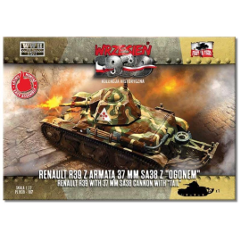 Kit Modello FIRST TO FIGHT: 1/72; Renault R39 with SA38 cannon with tail