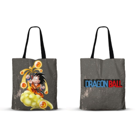 Borse DRAGON BALL - Goku on Nimbus - Premium Tote Bag '40x33x1cm'