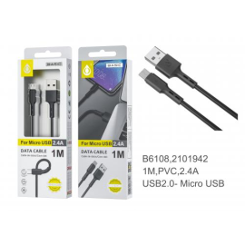 Basics Cavo prolunga USB-A 2.0 maschio, femmina USB-A, 2 m, Nero