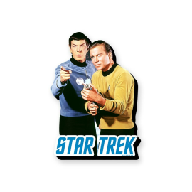  Star Trek: Kirk and Spock Funky Chunky Magnet