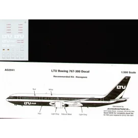 Decalcomania Boeing 767-300 LTU SUD D-AMUN etc