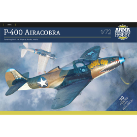 Kit modello P-400 Airacobra 1:72 plastic airplane model