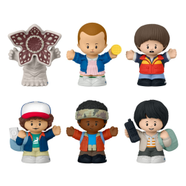 Figurina Stranger Things pack 6 Fisher-Price Little People Collector Castle Byers minifigures 7 cm