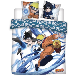  NARUTO - Bedding set 240x220cm - Naruto & Sasuke