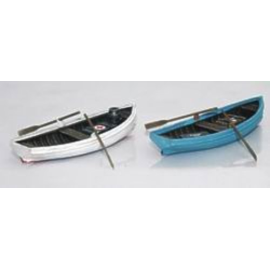 Modello di nave Rowing boats 2 pcs
