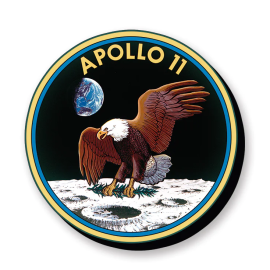  NASA - Apollo 11 Patch - Large Magnet