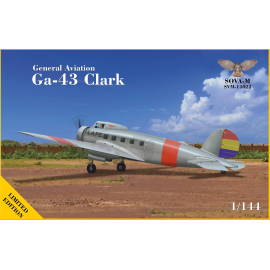 Kit modello GA-43 'CLARK' PASSENGER AIRPLANE (LAPE airline)