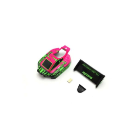  Inferno MP9 Mini-Z Buggy Body (Pink & Green)