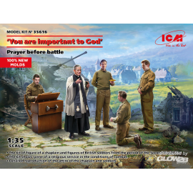 Figurini 'You are important to God'. Prayer before battle (100% new molds)