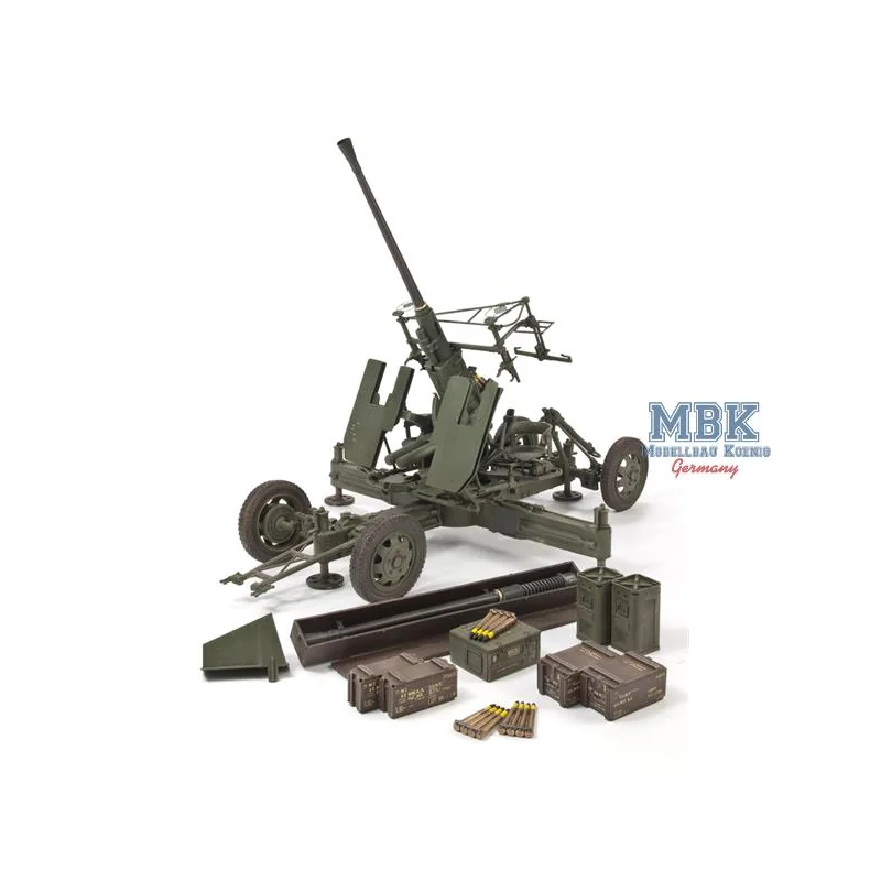 Bofors 40mm Mk III Anti Aircraft Gun (British Version) 