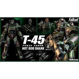 Action figure Fallout T-45 Hot Rod Shark Power Armor 1/6 Af