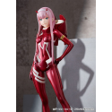 Figurine Darling in the Franxx Party statuette Pop Up Parade Parade Zero Two: Pilot Suit L Size 23 cm