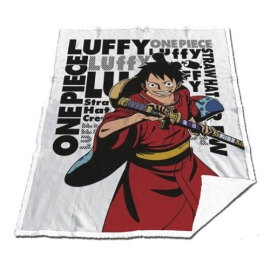  ONE PIECE - Sherpa blanket 130x170cm - Luffy "Wano"