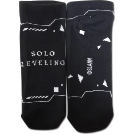  Solo Leveling Logo socks