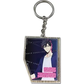  Solo Leveling keychain Sung Jinwoo Character