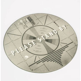 Fallout vinyl turntable mat Stand by Record 30 cm