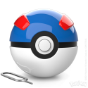 Pokémon metal replica Diecast Mini Super Ball