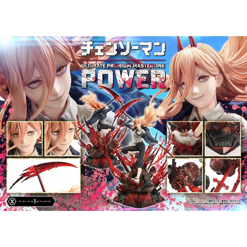 Chainsaw Man Ultimate Premium Masterline Series 1/4 Power Deluxe Bonus Version 66 cm