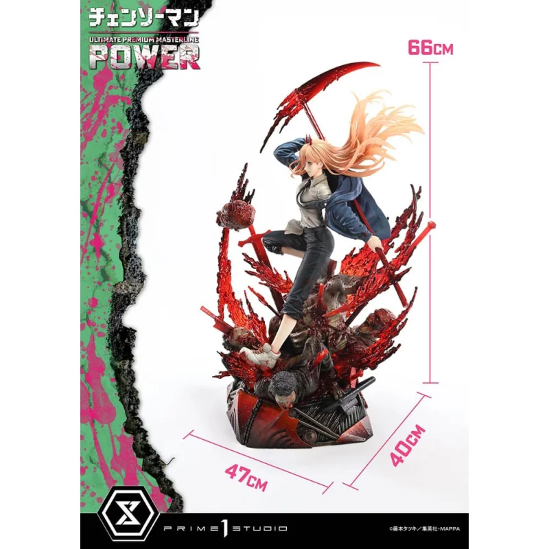 Chainsaw Man Ultimate Premium Masterline Series 1/4 Power Deluxe Bonus Version 66 cm