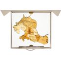 Cancella MAPPA DEL MONDO IN LEGNO 3D XL