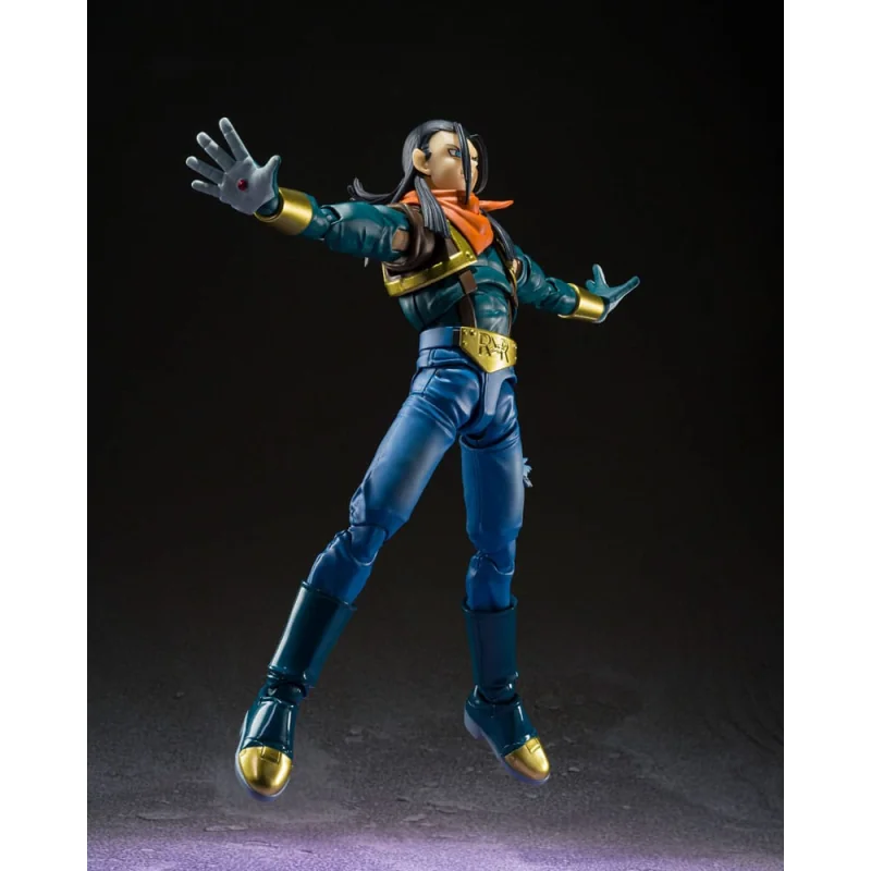 Dragon Ball GT action figure SHFiguarts Super Android 17 20 cm