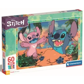 LILO & STITCH - Stitch & Angel - Maxi Super Color Puzzle 60P