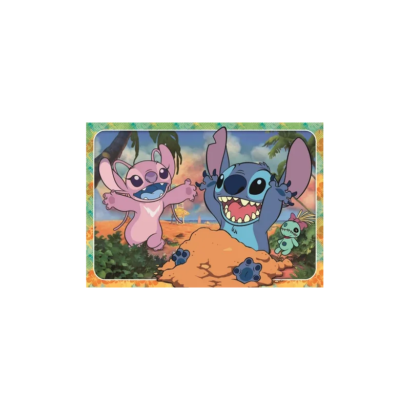 LILO & STITCH - Stitch & Angel - Maxi Super Color Puzzle 60P