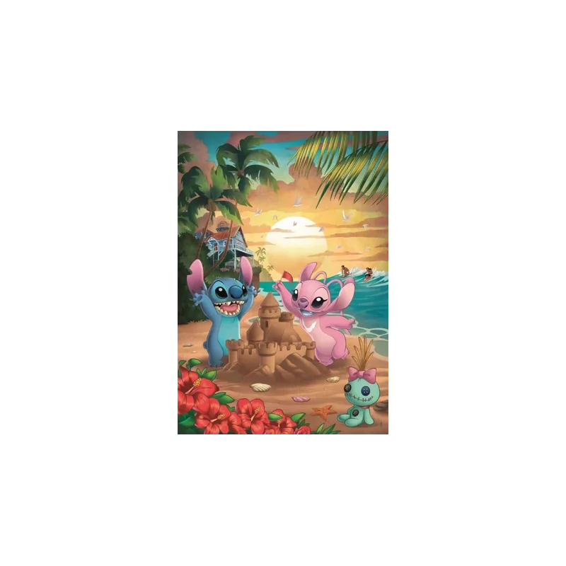 LILO & STITCH - Stitch & Angel - Puzzle 500P