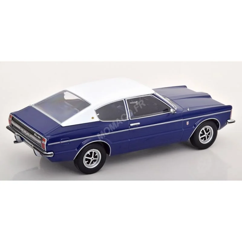 FORD TAUNUS GXL COUPE WITH VINYL ROOF 1971 DARK BLUE/WHITE