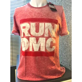 RUN DMC - BurnOut T-Shirt - Vintage Logo