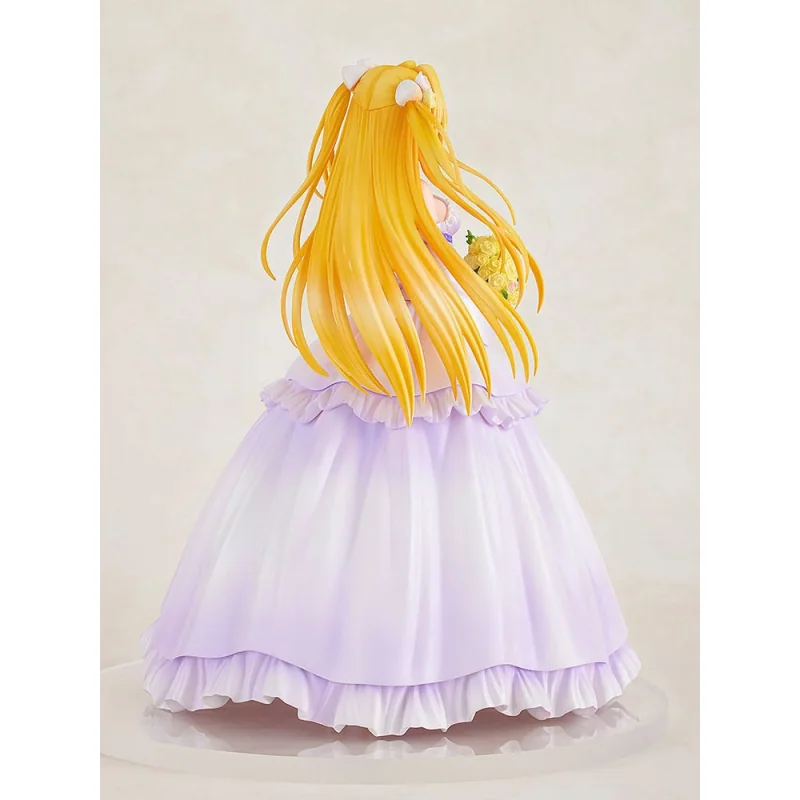 To Love-Ru Darkness PVC statuette 1/7 Golden Darkness Wedding Dress Ver. 23cm