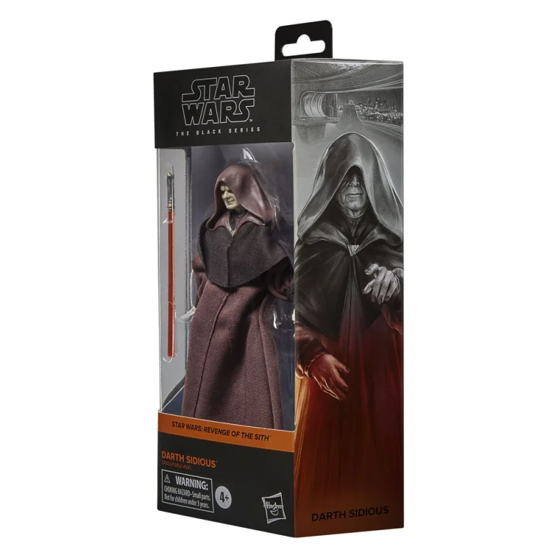 Star Wars Episode III Black Series Darth Sidious figure 15 cm