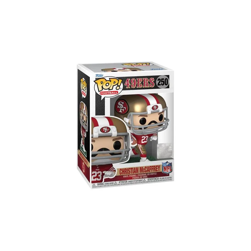 NFL: Legends POP! Sports Vinyl figure 49ers- Christian McCaffrey 9 cm