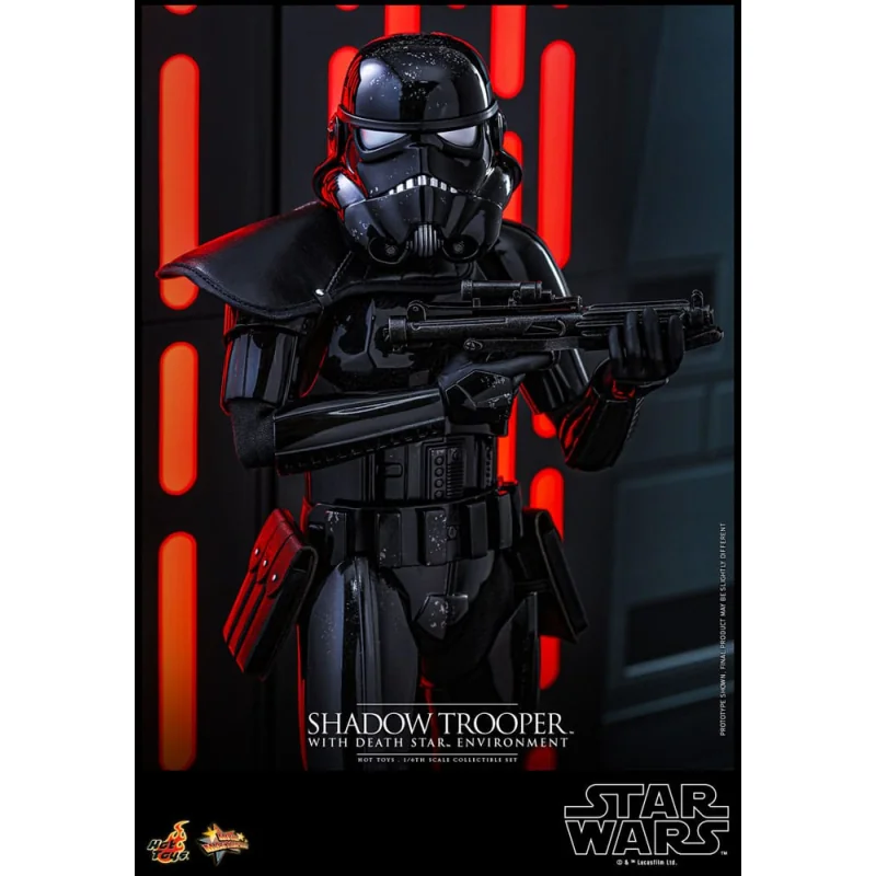 Star Wars figure Movie Masterpiece 1/6 Shadow Trooper with Death Star Environment 30 cm