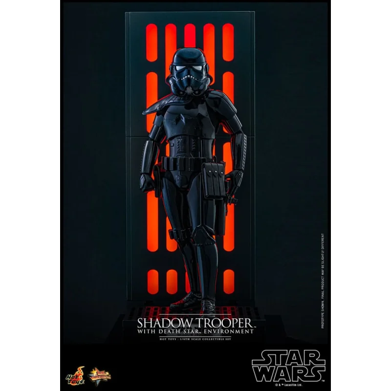 Star Wars figure Movie Masterpiece 1/6 Shadow Trooper with Death Star Environment 30 cm