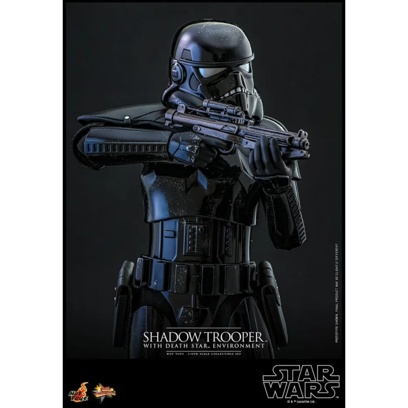 Star Wars figure Movie Masterpiece 1/6 Shadow Trooper with Death Star Environment 30 cm