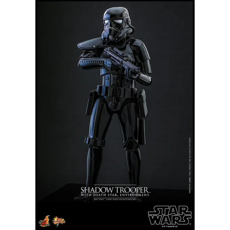 Star Wars figure Movie Masterpiece 1/6 Shadow Trooper with Death Star Environment 30 cm