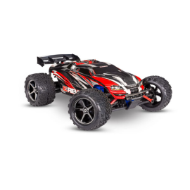 Buggy RC elettrico Traxxas - E-REVO 4x4 Red 1/16 BRUSHED WITH BATTERY + CHARGER