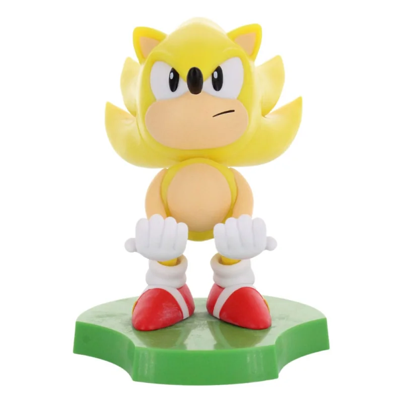 Sonic The Hedgehog Holdem Cable Guy Super Sonic 10 cm