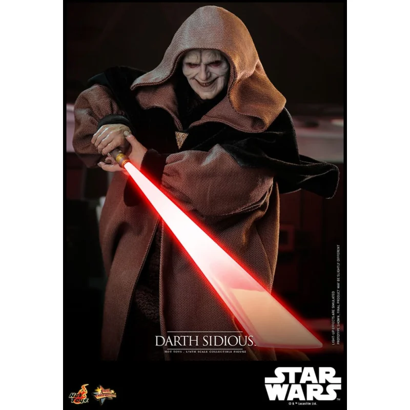 Star Wars action figure Movie Masterpiece 1/6 Darth Sidious 29 cm