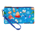 Disney by Loungefly Lilo & Stitch Camping Cuties AOP Wristlet Purse