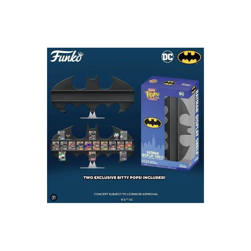 BITTY POP Display - Batman Signal w/2 Exclusive Bitty Pop