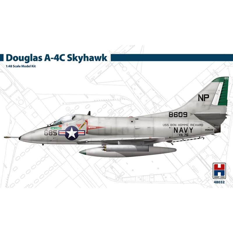 Douglas A-4C Skyhawk HASEGAWA + CARTOGRAF + MASKS