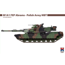 Kit Modello M1A1 FEP Abrams - Polish Army MBT RYEFIELD MODEL + CARTOGRAF