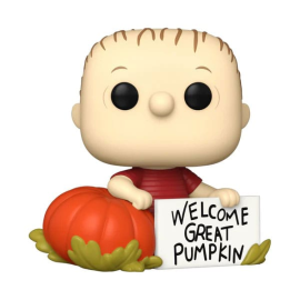 Figurina It's The Great Pumpkin, Charlie Brown POP! Movies Vinyl Statue Linus 9 cm