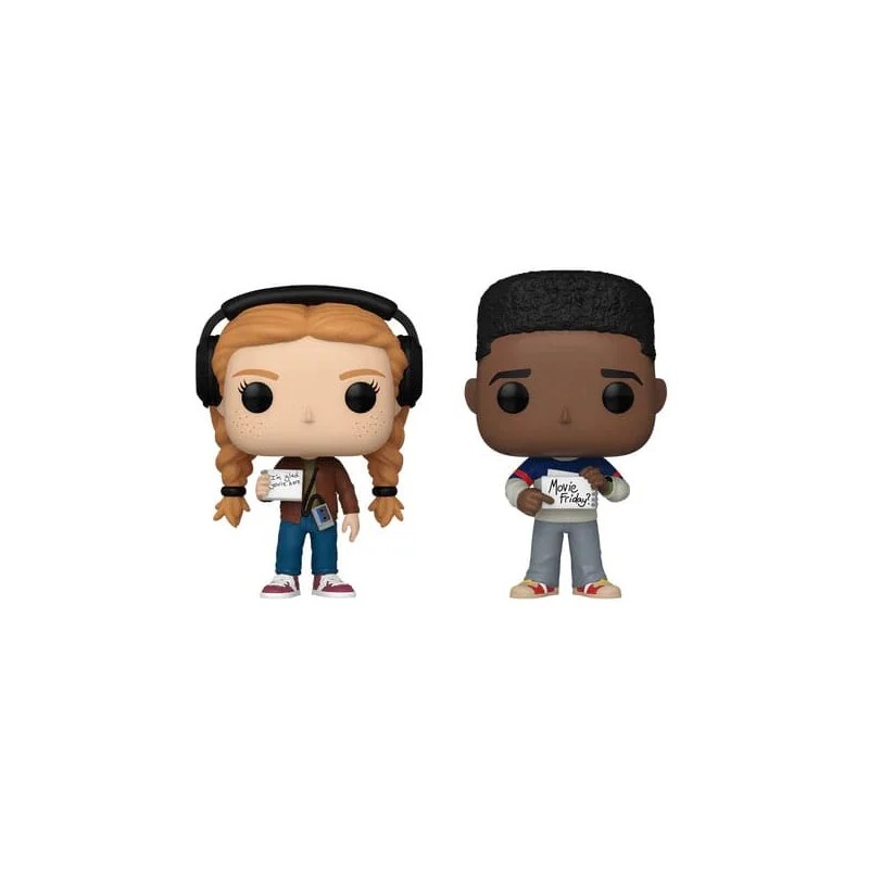 Stranger Things pack 2 POP! Animation Vinyl figures Max & Lucas 9 cm