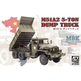 Kit Modello M51A2 5-ton 6x6 Dump Truck