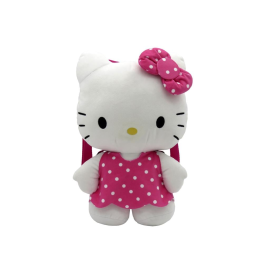  HELLO KITTY - Pink - Plush Backpack - 35cm