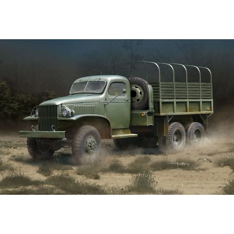 US GMC CCKW 352 Acciaio Cargo Truck