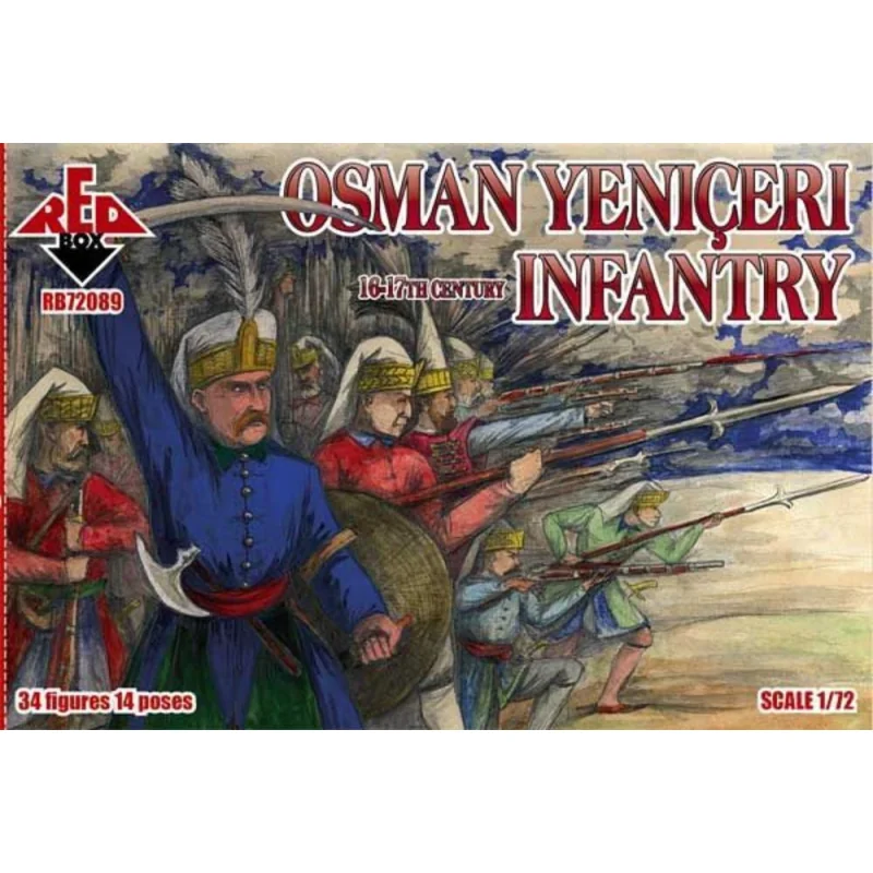 Osman Yeniceri fanteria, 16-17 ° secolo